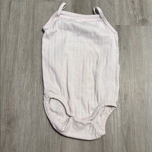Pink Sleeveless toddler Onesie